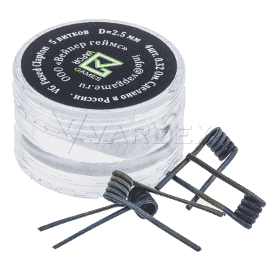 Спирали VG еdition Fused Clapton Coil (4шт.) - Fused Спирали VG еdition Fused Clapton Coil (4шт.) - Fused