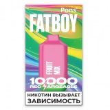 Одноразовый вейп Pons Fatboy Disposable 10000 Фруктовый микс