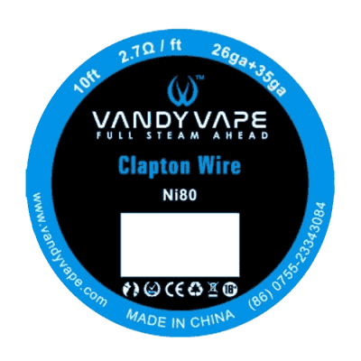  - Проволока Vandy Vape Clapton Wire Ni80 26AWG+35AWG