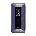 Батарейный мод Aspire Speeder (200W, без аккумулятора) - Стальной с синей кожей