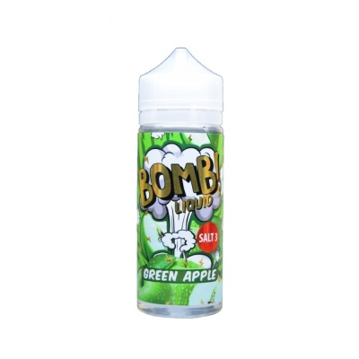 Жидкость Cotton Candy Bomb! SALT Green Apple (120 мл) - фото 2
