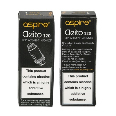 Испаритель Aspire Cleito 120 - фото 5 Испаритель Aspire Cleito 120 - фото 5