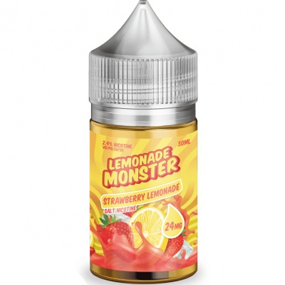 Жидкость Lemonade Monster Salt Strawberry (30 мл) - фото 1