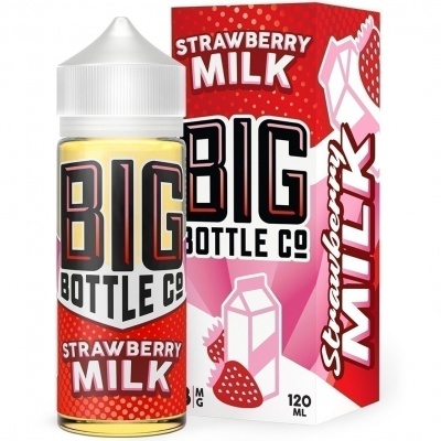 Жидкость Big Bottle Strawberry Milk (120мл) - фото 3