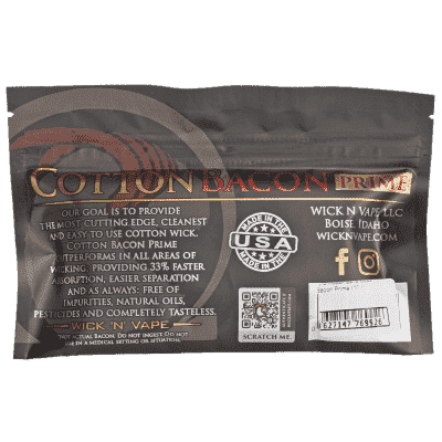 Хлопковая вата Cotton Bacon Prime (10 гр.) - фото 2 Хлопковая вата Cotton Bacon Prime (10 гр.) - фото 2