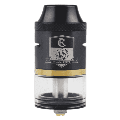 Обслуживаемый атомайзер Combo RDTA - Черный Обслуживаемый атомайзер Combo RDTA - Черный