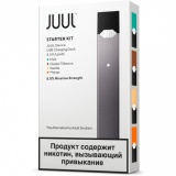 Набор Juul Labs JUUL (8W, 200 mAh) с картриджами JUUL Mango, Classic Tobacco, Vanilla, Mint (0,7 мл)