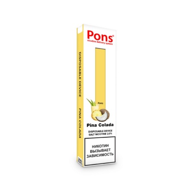 Одноразовая электронная сигарета Pons Disposable Device Pina Colada - фото 1