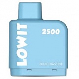 Картридж Elf Bar Lowit Blue Razz Ice 2500 6мл