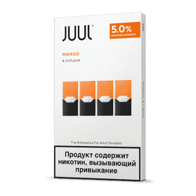 Картридж JUUL Манго Juul Labs x4 (59 мг)