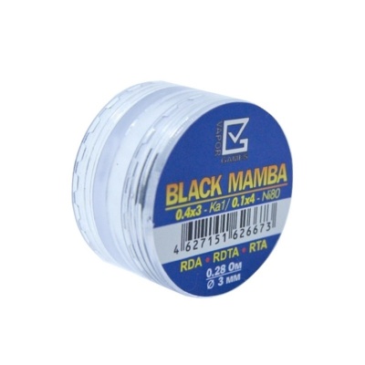 Готовые спирали VG Black Mamba (3х0.4)x(4х0.1) - (3x0,4мм)x(4х0,1мм) Готовые спирали VG Black Mamba (3х0.4)x(4х0.1) - (3x0,4мм)x(4х0,1мм)