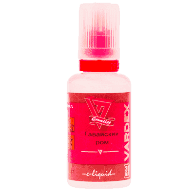Жидкость Vardex Гавайский ром - фото 1 Жидкость Vardex Гавайский ром - фото 1