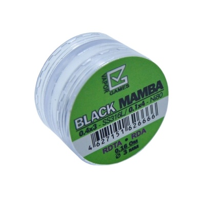 Готовые спирали VG Black Mamba SS316L (3x0.4)x(4x0.1) - (3x0,4мм)x(4х0,1мм)