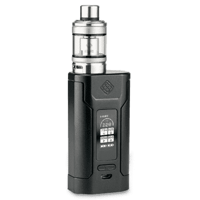 Батарейный мод Wismec Predator 228 в комплекте c клиромайзером Elabo - Черный Батарейный мод Wismec Predator 228 в комплекте c клиромайзером Elabo - Черный