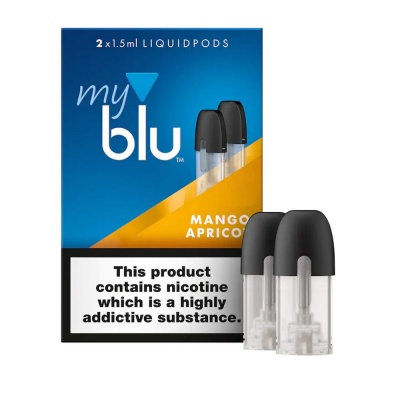 Картридж myblu Mango Apricot Манго Абрикос x2 Картридж myblu Mango Apricot Манго Абрикос x2