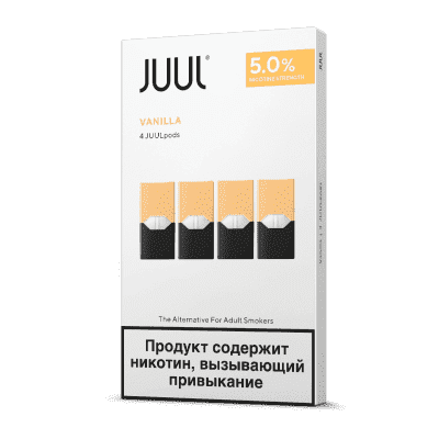 Картридж Juul Labs JUUL Ваниль x4 (59 мг) - фото 1