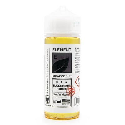 Жидкость Element Black Currant Tobacco (120 мл) - фото 2