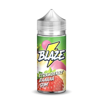 Жидкость Blaze Strawberry Banana Gum (100 мл) - фото 2