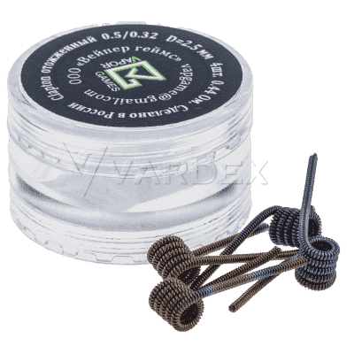Спирали VG Clapton Coil (4шт.) - 0.5x0.32мм Спирали VG Clapton Coil (4шт.) - 0.5x0.32мм