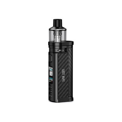 Lost Vape Centaurus Q80 Pod Mod Kit 80W - Black & Carbon Fiber Lost Vape Centaurus Q80 Pod Mod Kit 80W - Black & Carbon Fiber