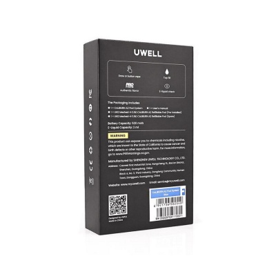 Uwell Caliburn A2 Pod Kit 15W 520mAh - фото 5 Uwell Caliburn A2 Pod Kit 15W 520mAh - фото 5