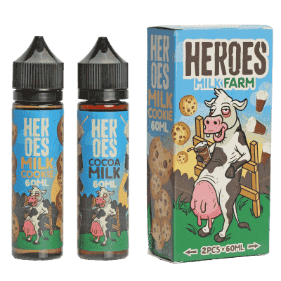 Жидкость Heroes Milk Farm (2x60мл) - фото 3