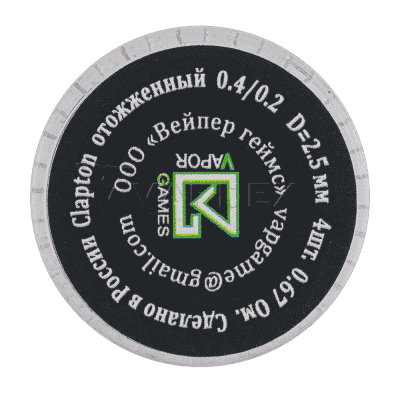 Спирали VG Clapton Coil (4шт.) - фото 5 Спирали VG Clapton Coil (4шт.) - фото 5