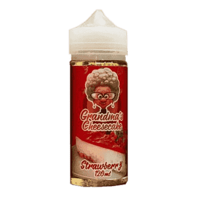 Жидкость Grandma's Cheesecake Strawberry (120 мл) - фото 1