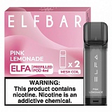 Картридж Elf Bar Elfa Pink Lemonade 4 мл - 2 шт