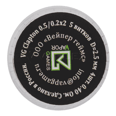 Спирали VG еdition Clapton Coil (4шт.) - фото 7 Спирали VG еdition Clapton Coil (4шт.) - фото 7