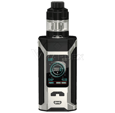 Wismec Sinuous RAVAGE230 в комплекте с GNOME Evo (230W, без аккумуляторов) - Черный Wismec Sinuous RAVAGE230 в комплекте с GNOME Evo (230W, без аккумуляторов) - Черный