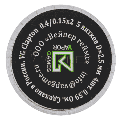 Спирали VG еdition Clapton Coil (4шт.) - фото 4 Спирали VG еdition Clapton Coil (4шт.) - фото 4