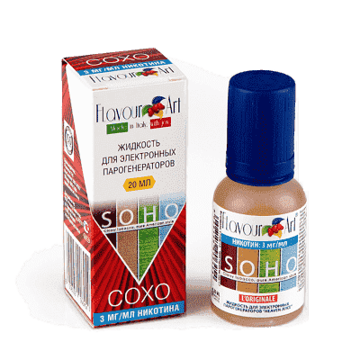 Жидкость FlavourArt Soho - фото 5 Жидкость FlavourArt Soho - фото 5